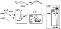 Controls Elect Oil Fill Diagram and Parts List for 28A702-0102-01  Briggs and Stratton Engine